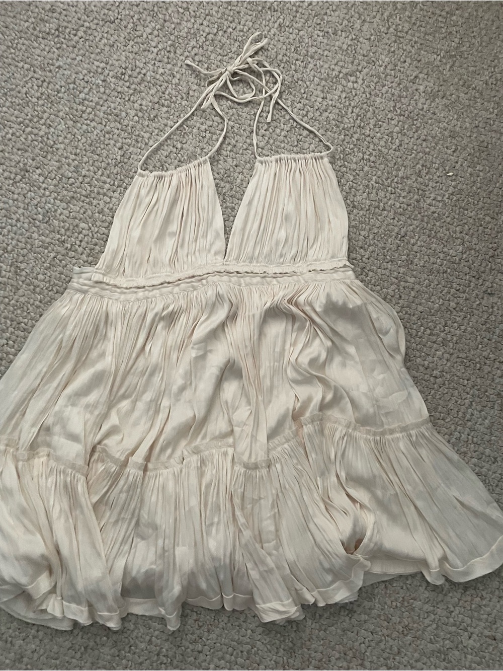 100 Degrees Of Shine
Mini Dress,
Color: Ivory - Picture 2 of 6